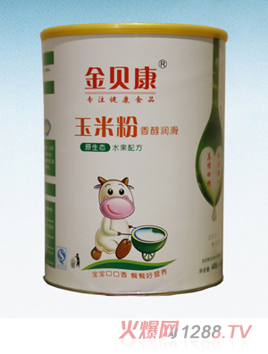 金贝康玉米粉（水果配方）听装
