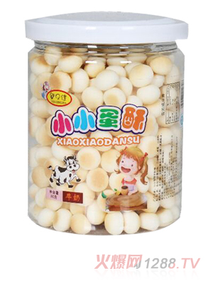 婴贝佳小小蛋酥牛奶味