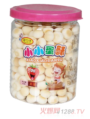 婴贝佳小小蛋酥草莓味