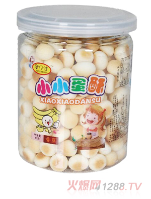 婴贝佳小小蛋酥香蕉味