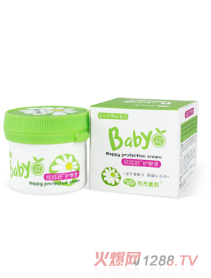 布布寶貝嬰兒屁屁舒護(hù)臀膏50G