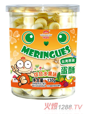 廷冠520-蛋酥综合水果味