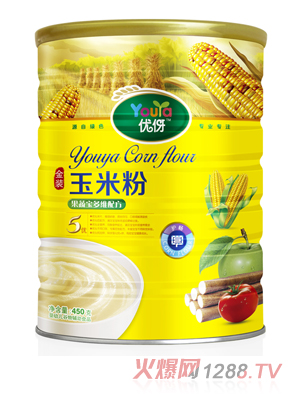 优伢金装果蔬宝多维玉米粉