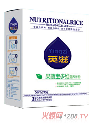 英滋果蔬宝多维营养米粉