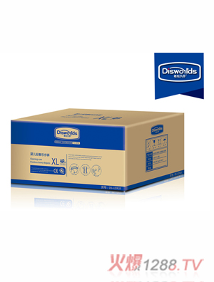迪世乐园婴儿轻奢纸尿裤XL 46片整箱