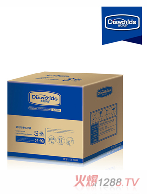 迪世乐园婴儿轻奢纸尿裤S 60片整箱