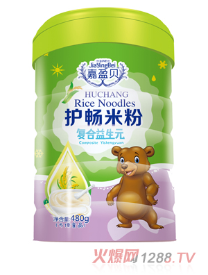 嘉盈貝復合益生元護暢米粉