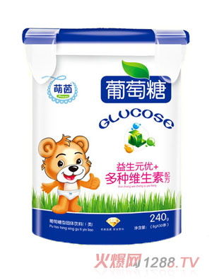 萌茵益生元优+多种维生素葡萄糖