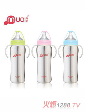 母爱yingye不锈钢保温奶瓶