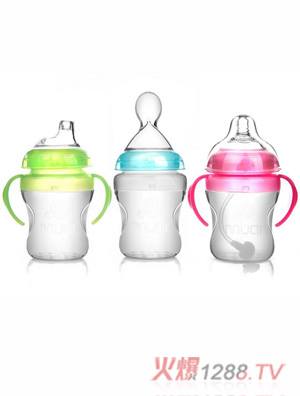 母爱新生yinge进口硅胶奶瓶