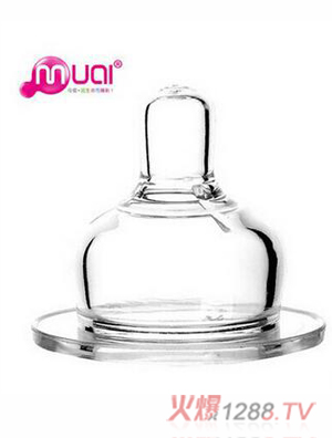 母爱PPSU奶瓶专用奶嘴宽口径全硅胶