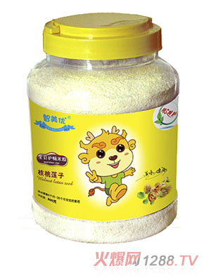 智美優(yōu)寶貝護暢核桃蓮子米粉