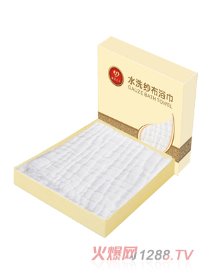 皇家之星 水洗紗布浴巾6層