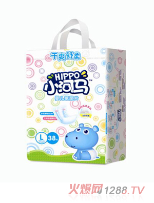 小河马纸尿片中包L38