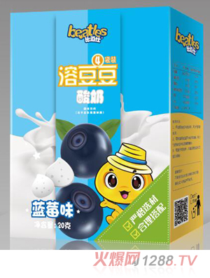 比逗仕酸奶溶豆豆-蓝莓味