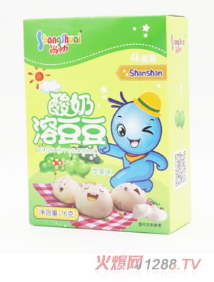 尚帥酸奶溶豆豆-蘋(píng)果味