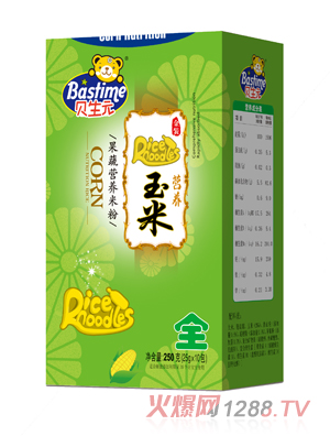 貝生元果蔬營(yíng)養玉米粉米粉盒裝