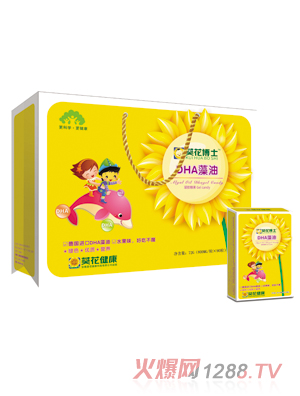 葵花博士藻油dha凝胶糖果-礼盒