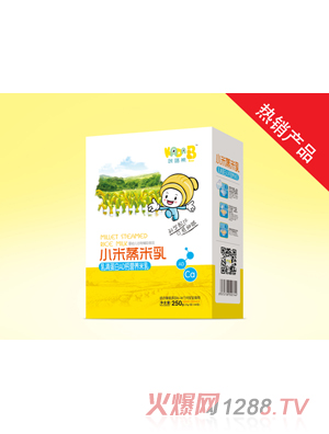 咔嗒熊小米蒸米乳-乳清蛋白AD鈣盒裝