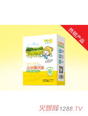 咔嗒熊小米蒸米乳-益生菌護暢盒裝
