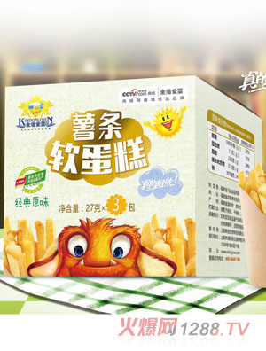 金盾愛(ài)嬰薯條軟蛋糕經(jīng)典原味