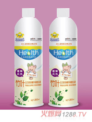 金盾爱婴竹叶古方草本精华保健浴液