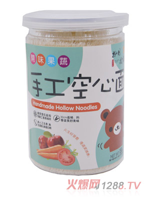 捌月拾伍开味果蔬空心面150g