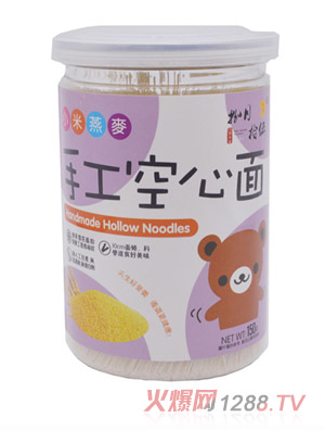 捌月拾伍小米燕麦空心面150g