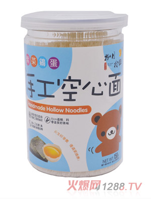 捌月拾伍紫菜鸡蛋空心面150g