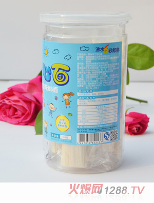 捌月拾伍原味空心面罐装背面184g