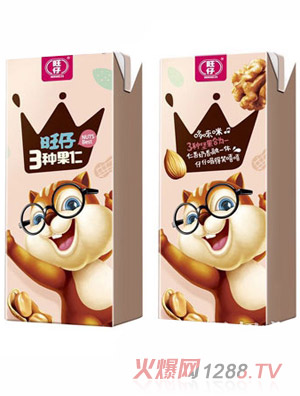 旺仔三种果仁利乐砖