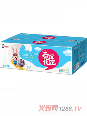聪聪牛冠军优跑蓝莓味乳味饮品箱装