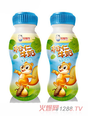 聪聪牛松仁牛奶