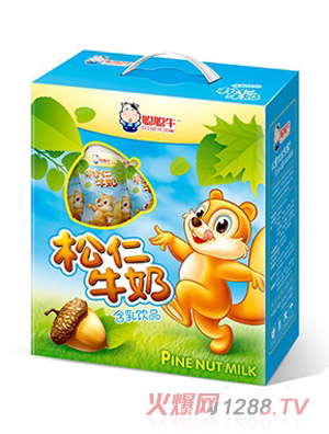 聪聪牛松仁牛奶礼盒