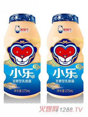 聪聪牛小乐发酵型乳酸菌175ml蓝色