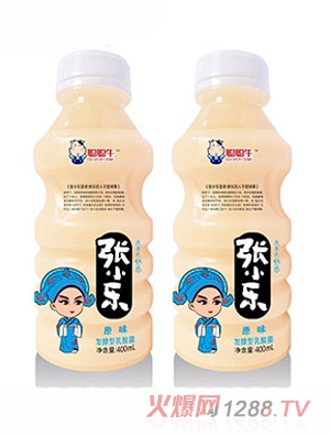 聪聪牛张小乐发酵型乳酸菌450ml原味