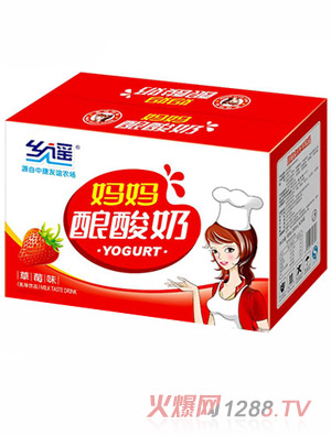 聪聪牛妈妈酿酸奶草莓味