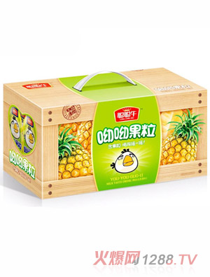 聪聪牛呦呦果粒菠萝400ml×10瓶