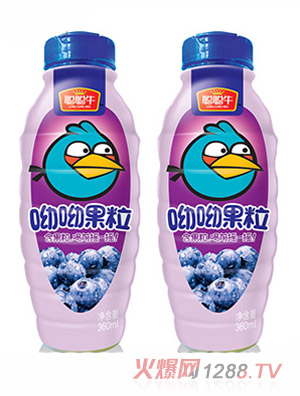聪聪牛呦呦果粒蓝莓360ml