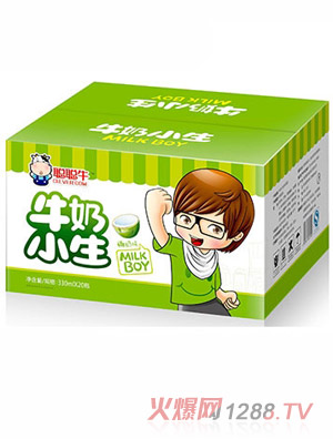 聪聪牛牛奶小生椰奶味饮品330mlx20瓶