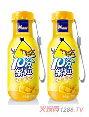 聪聪牛10分果粒芒果420ml