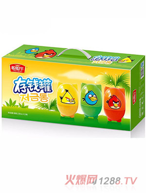 聪聪牛存钱罐箱装