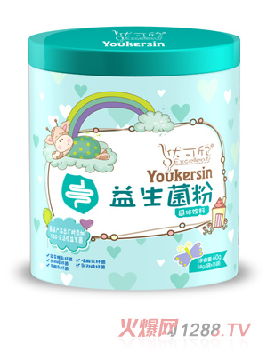 優(yōu)可欣營(yíng)養包鐵聽(tīng)-益生菌粉