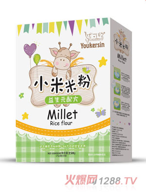 優(yōu)可欣益生元小米米粉盒裝