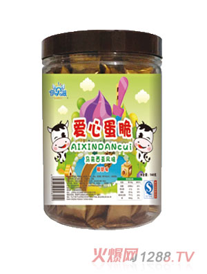 伊贝滋爱心蛋酥椰奶味
