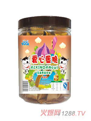 伊贝滋爱心蛋酥紫薯味