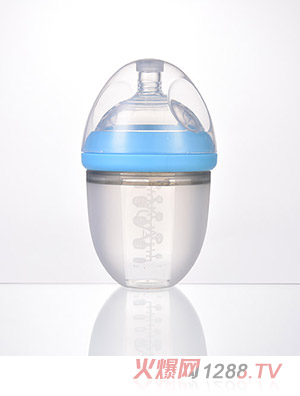優(yōu)噯5安廣口全硅膠奶瓶(160ml)
