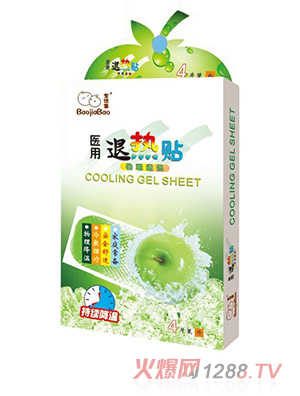 寶佳堡醫用退熱貼(4貼裝