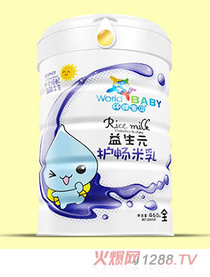 環(huán)球寶貝米乳鐵聽(tīng)裝-益生元