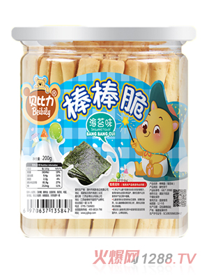 貝比力棒棒脆海苔味